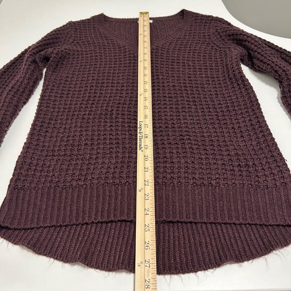 Ardene Purple Chunky Knit Sweater, Size Medium, Good Used Condition - Picture 7 of 11